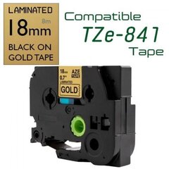 Brother TZe-841 TZe841 Label Tapes Dore compatible cena un informācija | Piederumi printerim | 220.lv
