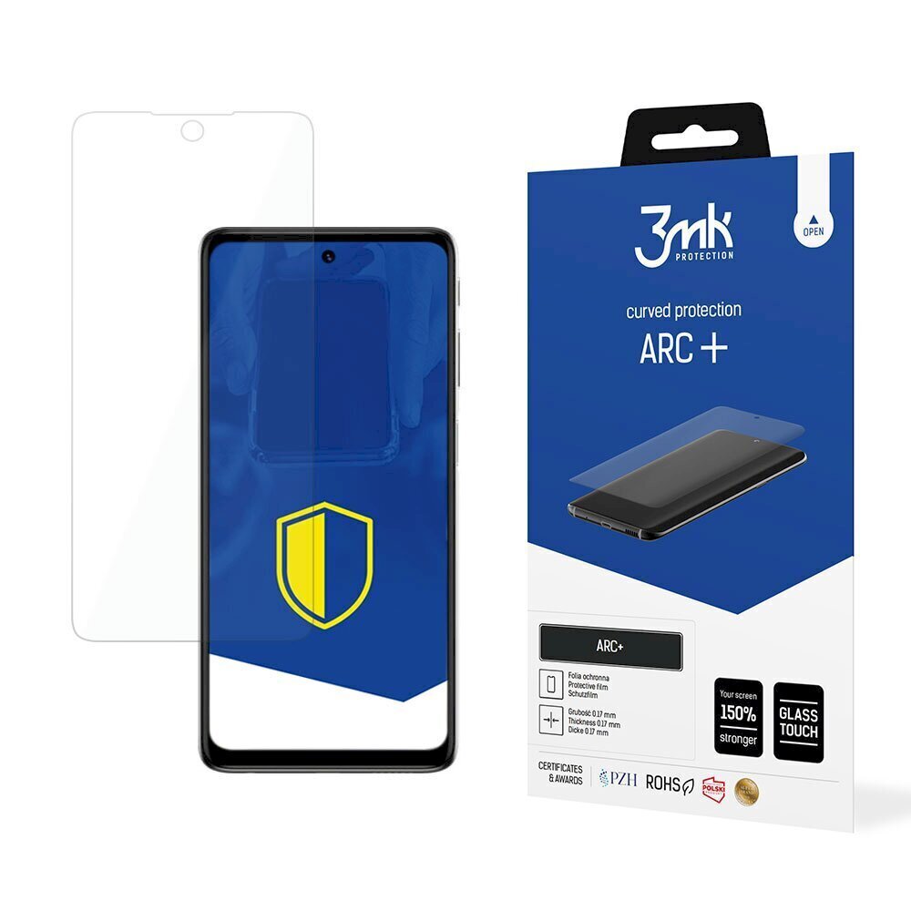 Aizsargstikls 3mk ARC+ screen protector, piemērots Motorola Moto G51 5G cena un informācija | Ekrāna aizsargstikli | 220.lv