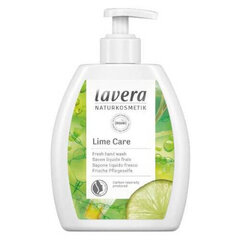 Atsvaidzinošas šķidrās ziepes ar sūkni Lavera Lime Care (Hand Wash) 250 ml cena un informācija | Ziepes | 220.lv