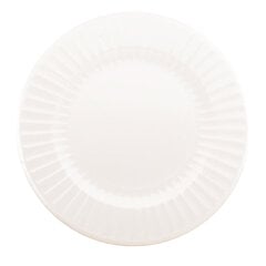 Тарелки-подносы, белый перламутр (6 шт./33 см) цена и информация | Праздничная одноразовая посуда | 220.lv
