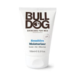 Bulldog Sensitive Moisturiser - Moisturizing cream for men for sensitive skin 100ml цена и информация | Наносите на чистую кожу лица. Подержите около 10-15 минут и смойте водой. | 220.lv