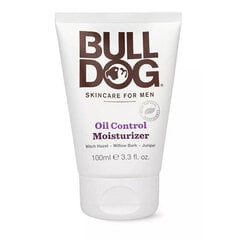 Mitrinošs krēms taukainai ādai vīriešiem Bulldog Oil Control Moisturizer 100 ml cena un informācija | Sejas krēmi | 220.lv