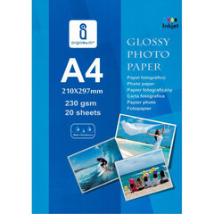 Aigostar JG230 Glossy Foto papīrs, 20 lp, A4 цена и информация | Тетради и бумажные товары | 220.lv