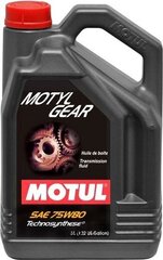 Eļļa Motul MotylGear 75W80 5ltr (106466) цена и информация | Масла для других деталей автомобиля | 220.lv