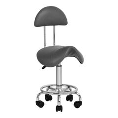 Стул STOOL BEAUTY 3 GREY цена и информация | Мебель для салонов красоты | 220.lv