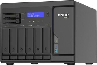 Qnap TS-H886-D1622-16G цена и информация | Жёсткие диски | 220.lv