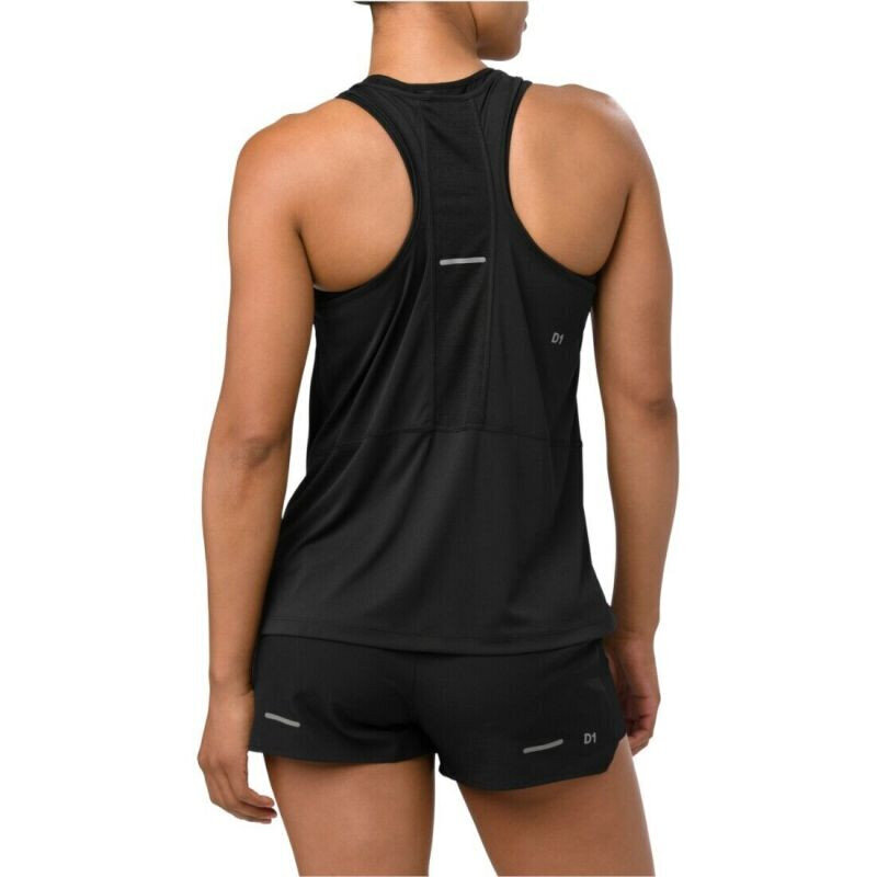 T-krekls sievietēm Asics Loose Tank W 154538001, melns cena un informācija | T-krekli sievietēm | 220.lv