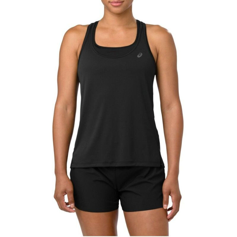 T-krekls sievietēm Asics Loose Tank W 154538001, melns cena un informācija | T-krekli sievietēm | 220.lv