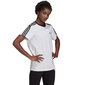 T-krekls sievietēm Adidas Essentials 3 Stripes Tee W H10201, balts цена и информация | T-krekli sievietēm | 220.lv