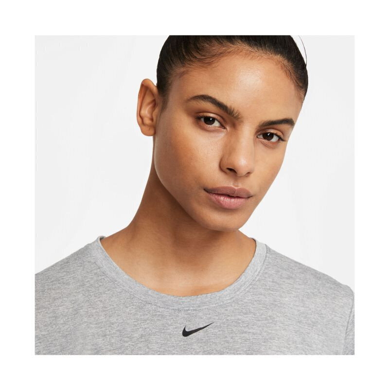 T-krekls sievietēm Nike Dri Fit One W DD0638073, pelēks цена и информация | T-krekli sievietēm | 220.lv