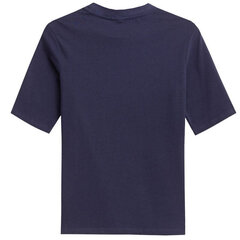 T-krekls sievietēm 4F W H4Z21 TSD013 30S, zils цена и информация | Женские футболки | 220.lv