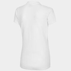 Футболка женская 4F W NOSH4 TSD355 10S, белая цена и информация | Женские футболки | 220.lv