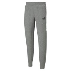 Мужские спортивные штаны Puma Amplified Pants M 585788 03, серые цена и информация | Мужская спортивная одежда | 220.lv