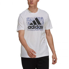 T-krekls vīriešiem Adidas Doodle Graphic M GS4001, balts cena un informācija | Vīriešu T-krekli | 220.lv