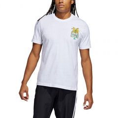 T-krekls vīriešiem Adidas Splash On Graphic M GS7198, balts cena un informācija | Vīriešu T-krekli | 220.lv