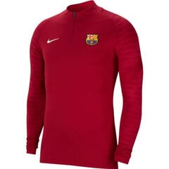 Футболка мужская Nike FC Barcelona Strike Soccer Drill Top M CW1736 621, красная цена и информация | Мужские футболки | 220.lv