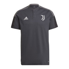 Футболка мужская Adidas Juventus Training Polo M GR2974, черная цена и информация | Мужские футболки | 220.lv
