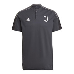 T-krekls vīriešiem Adidas Juventus Training Polo M GR2974, melns cena un informācija | Vīriešu T-krekli | 220.lv