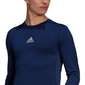 T-krekls vīriešiem Adidas Compression Long Sleeve Tee M GU7338, zils цена и информация | Vīriešu T-krekli | 220.lv