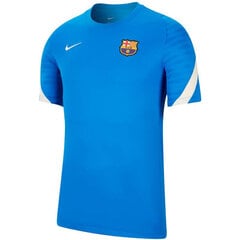T-krekls vīriešiem Nike FCB MNK DF Strike Top SS M CW1845 430, zils cena un informācija | Vīriešu T-krekli | 220.lv