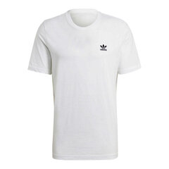 Футболка мужская Adidas Essential M GN3415, белая цена и информация | Мужские футболки | 220.lv