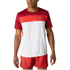T-krekls vīriešiem Asics Race SS Top Tee M 2011A781107, balts цена и информация | Мужская спортивная одежда | 220.lv