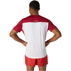 T-krekls vīriešiem Asics Race SS Top Tee M 2011A781107, balts цена и информация | Мужская спортивная одежда | 220.lv