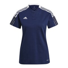 Футболка мужская Adidas Tiro 21 Polo M GK9674, синяя цена и информация | Мужские футболки | 220.lv