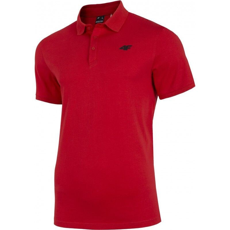 T-krekls vīriešiem 4F NOSH4 TSM355, sarkans цена и информация | Vīriešu T-krekli | 220.lv