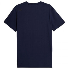 T-krekls vīriešiem 4F M NOSH4 TSMF351 31S, zils cena un informācija | Vīriešu T-krekli | 220.lv