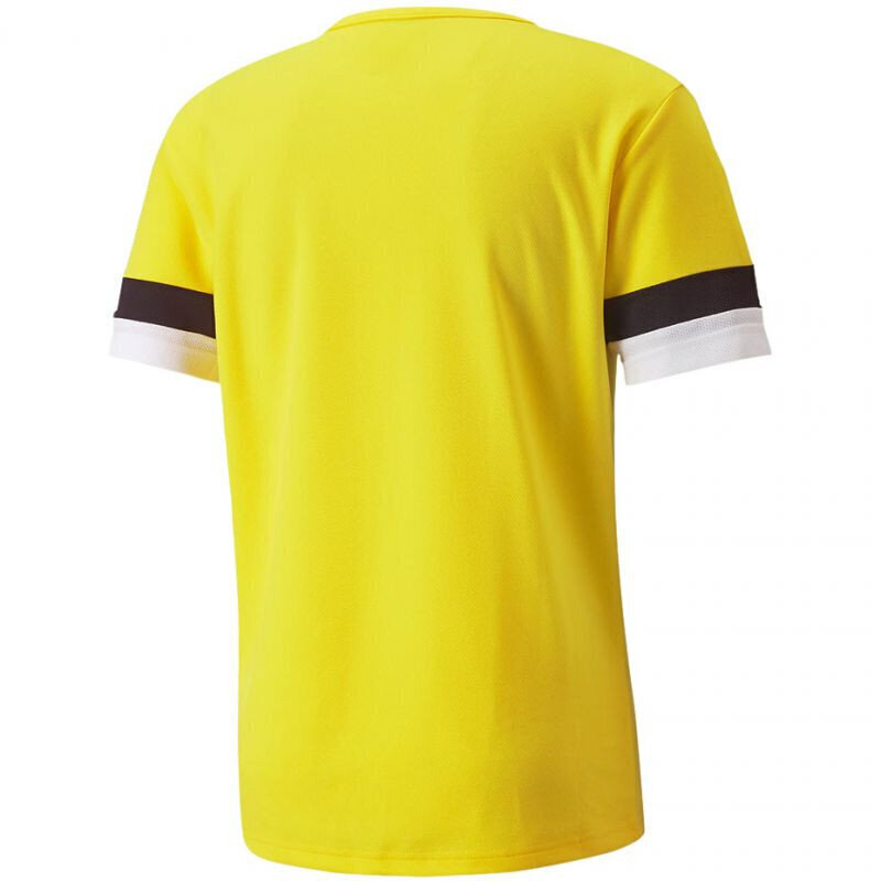 Sporta T-krekls vīriešiem Puma teamRise Jersey M 704932 07, dzeltens cena un informācija | Vīriešu T-krekli | 220.lv