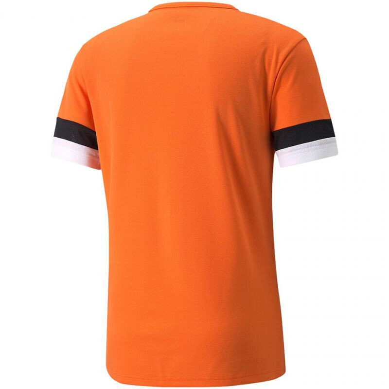 Sporta T-krekls vīriešiem Puma TeamRise Jersey M 704932 08, oranžs cena un informācija | Vīriešu T-krekli | 220.lv