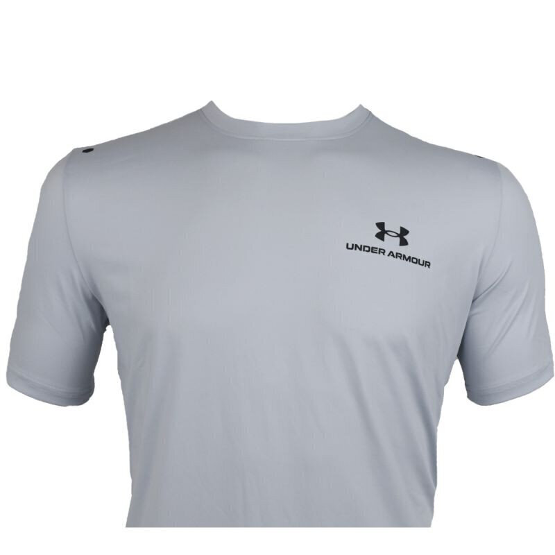 T-krekls vīriešiem Under Armour Rush Energy Short Sleeve M 1366138014, pelēks cena un informācija | Vīriešu T-krekli | 220.lv