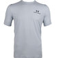 T-krekls vīriešiem Under Armour Rush Energy Short Sleeve M 1366138014, pelēks cena un informācija | Vīriešu T-krekli | 220.lv