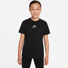 T-krekls bērniem Nike Sportswear Jr DJ6933 010, melns цена и информация | Рубашки для мальчиков | 220.lv