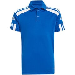 Футболка спортивная для мальчиков Adidas Squadra 21 Polo Jr GP6425, синяя цена и информация | Рубашки для мальчиков | 220.lv