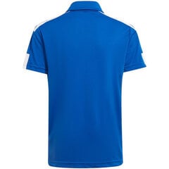 Футболка спортивная для мальчиков Adidas Squadra 21 Polo Jr GP6425, синяя цена и информация | Рубашки для мальчиков | 220.lv