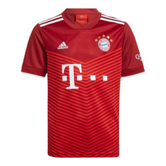 Футболка детская Adidas Bayern Munich Home Jr GR0490, красная цена и информация | Рубашки для мальчиков | 220.lv