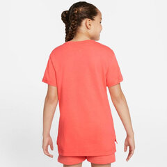 Футболка детская Nike Sportswear Jr AR5088 814, розовая цена и информация | Рубашки для мальчиков | 220.lv