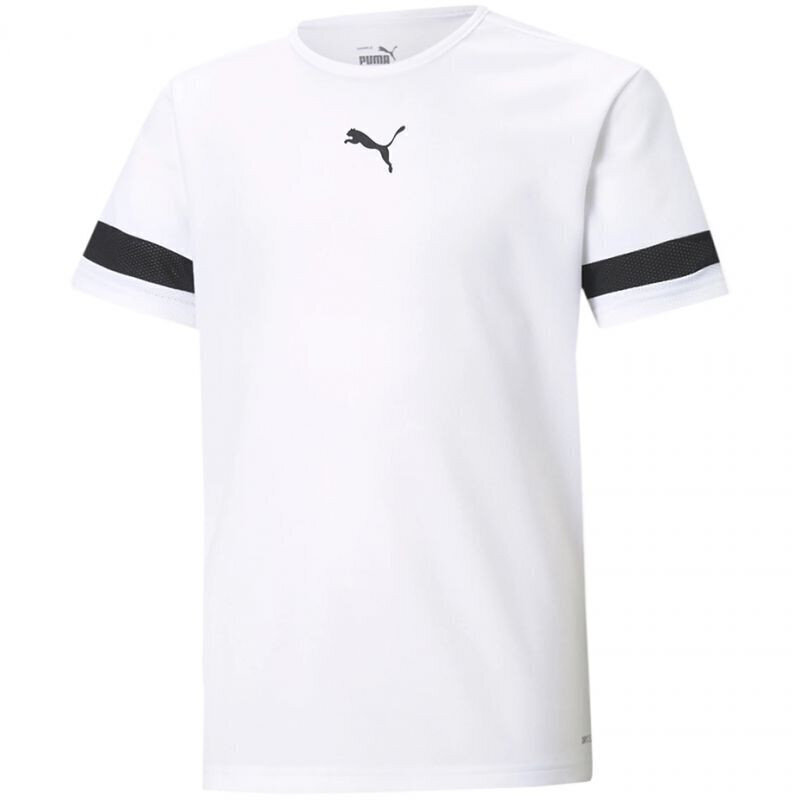 Sportisks T-krekls bērniem Puma TeamRise Jersey Jr. 704938 04, balts цена и информация | Zēnu krekli | 220.lv