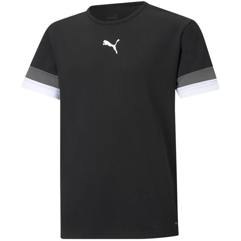 T-krekls bērniem Puma TeamRise Jersey Jr 704938 03, melns cena un informācija | Zēnu krekli | 220.lv