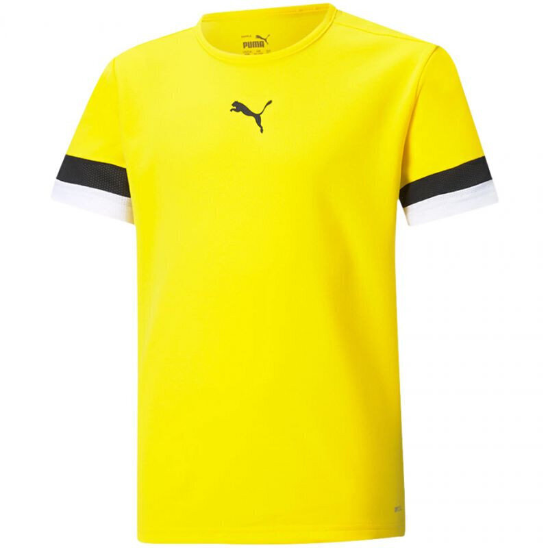 T-krekls bērniem Puma TeamRise Jersey Jr. 704938 07, dzeltens цена и информация | Zēnu krekli | 220.lv