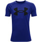 T-krekls bērniem Under Armour Y Tech Big Logo SS T-krekls Jr 1363283 400, zils cena un informācija | Zēnu krekli | 220.lv