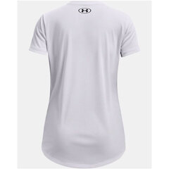 Футболка детская Under Armour Y Tech BL Solid Body SS Jr 1366080 100, белая цена и информация | Рубашки для мальчиков | 220.lv