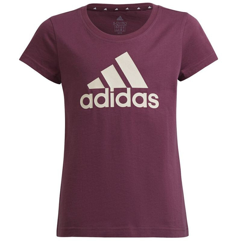 T-krekls meitenēm Adidas cena un informācija | Krekli, bodiji, blūzes meitenēm | 220.lv