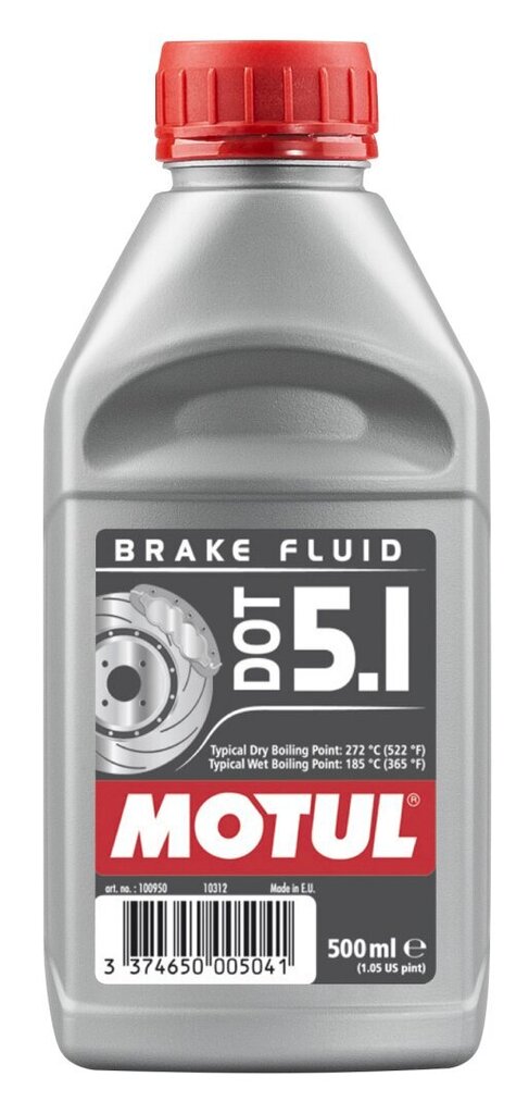 Eļļa Motul DOT 5.1 0,5ltr (100950) cena un informācija | Motoreļļas | 220.lv