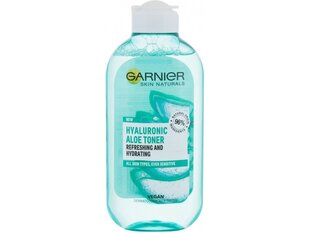 Mitrinošs losjons Garnier Skin Naturals Moisturizing Lotion (Hyaluronic Aloe) 200 ml cena un informācija | Sejas ādas kopšana | 220.lv