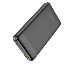 Ārējais akumulators Power Bank, Borofone BJ19 Type-C PD 20W+Quick Charge 3.0 10000mAh, melns цена и информация | Зарядные устройства Power bank | 220.lv