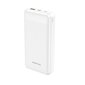 Ārējais akumulators Power Bank, Borofone BJ19A Type-C PD 20W+Quick Charge 3.0 20000mAh, balts cena un informācija | Lādētāji-akumulatori (Power bank) | 220.lv