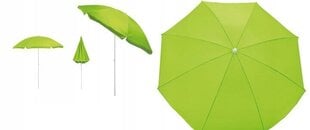 Пляжный зонт Lare, зеленый цена и информация | Зонты, маркизы, стойки | 220.lv